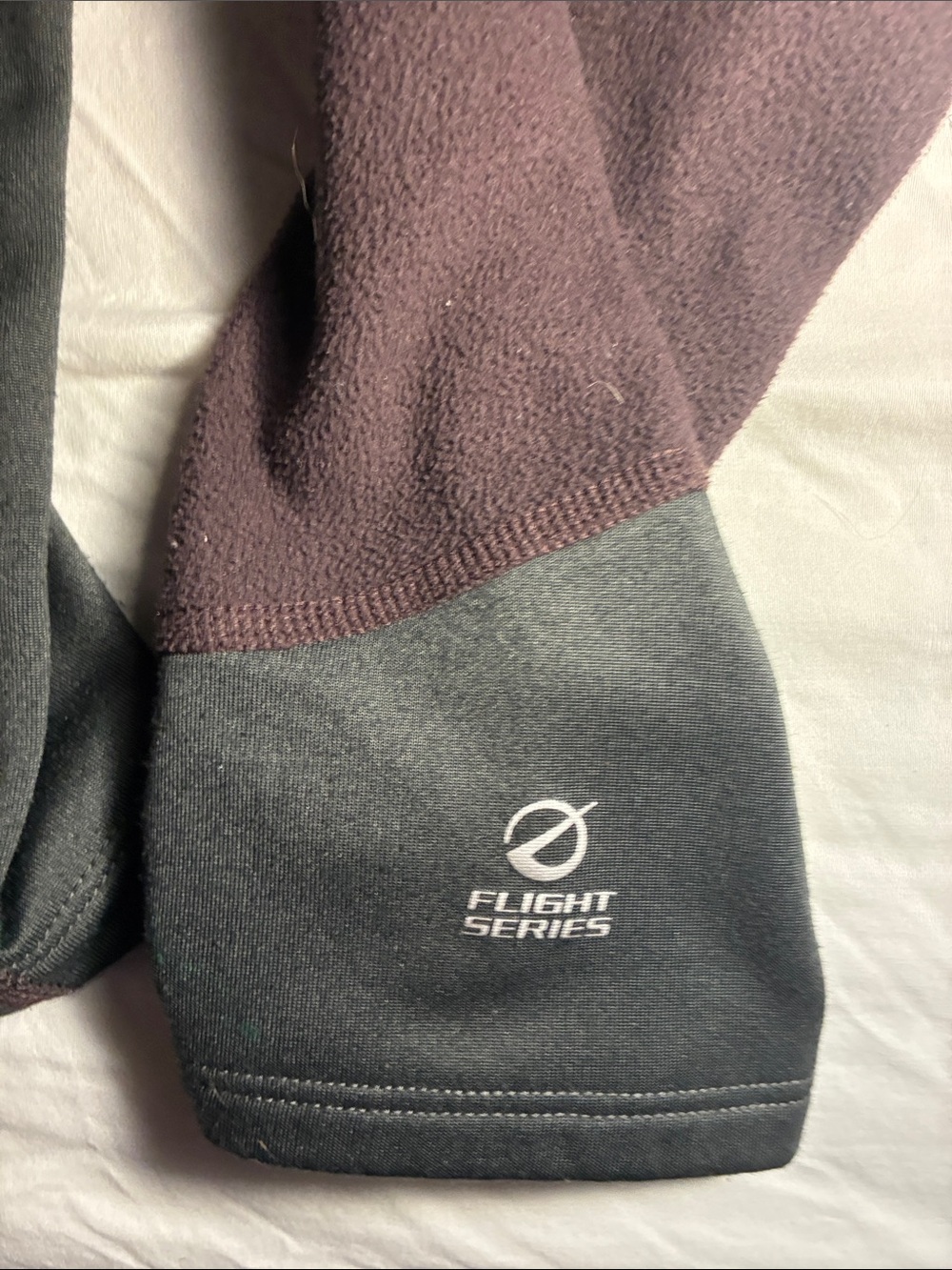 The North Face Flight Series Quarter-Zip Pullover Women’s XL Burgundy and Black - Picture 4 of 13